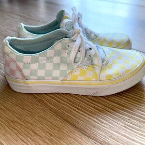 Vans - Multi pastel Youth Size 3